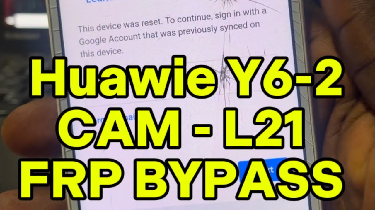 Huawie Y6-2 CAM-L21 FRP BYPASS without computer. 2025 working update. Only hards✅✅