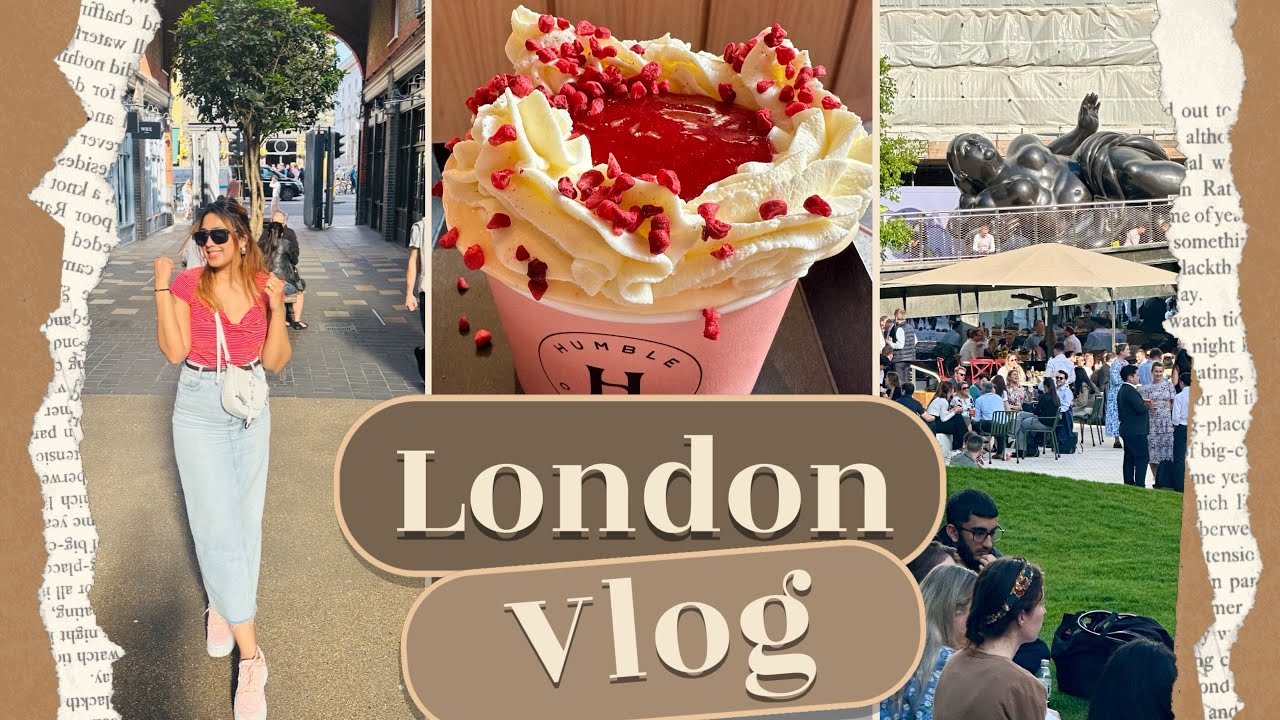 Tried the Hyped Dessert in London | Spitalfields Market ​| Barbican Centre | @Vibewithyamii