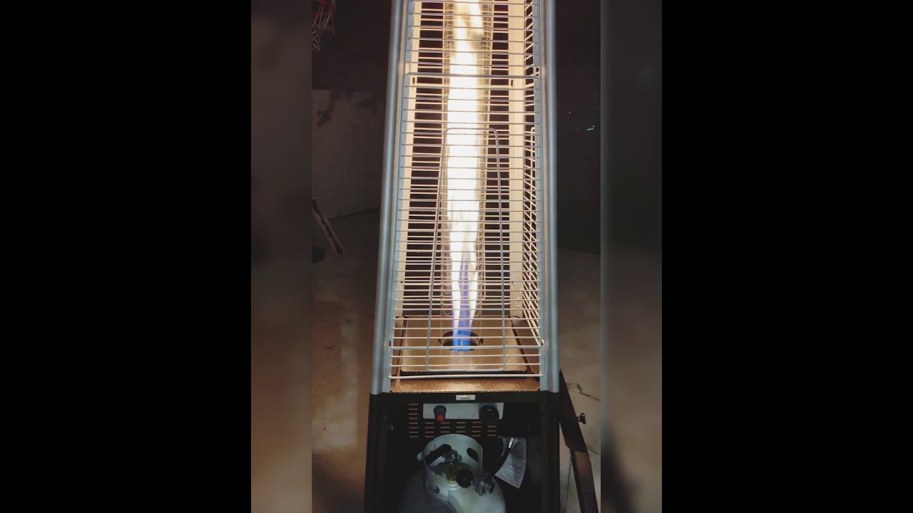 How to turn on Hampton Bay Patio Heater / Review