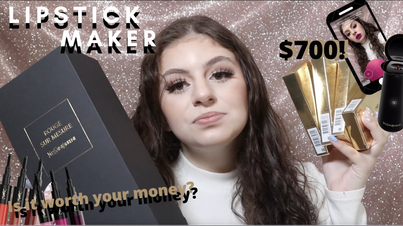 Reviewing the new YSL lipstick machine! IS IT WORTH IT?