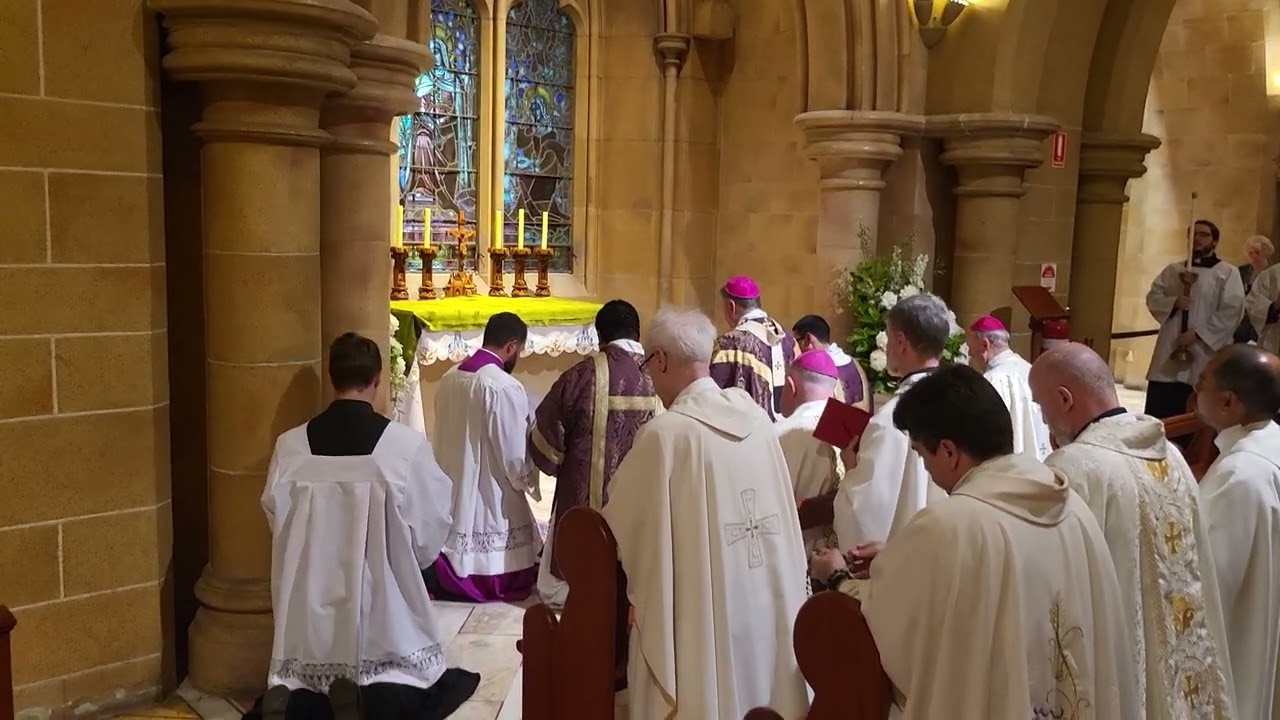 Prayers at the Tomb of His Eminence, George Cardinal Pell AC - 10th January 2024