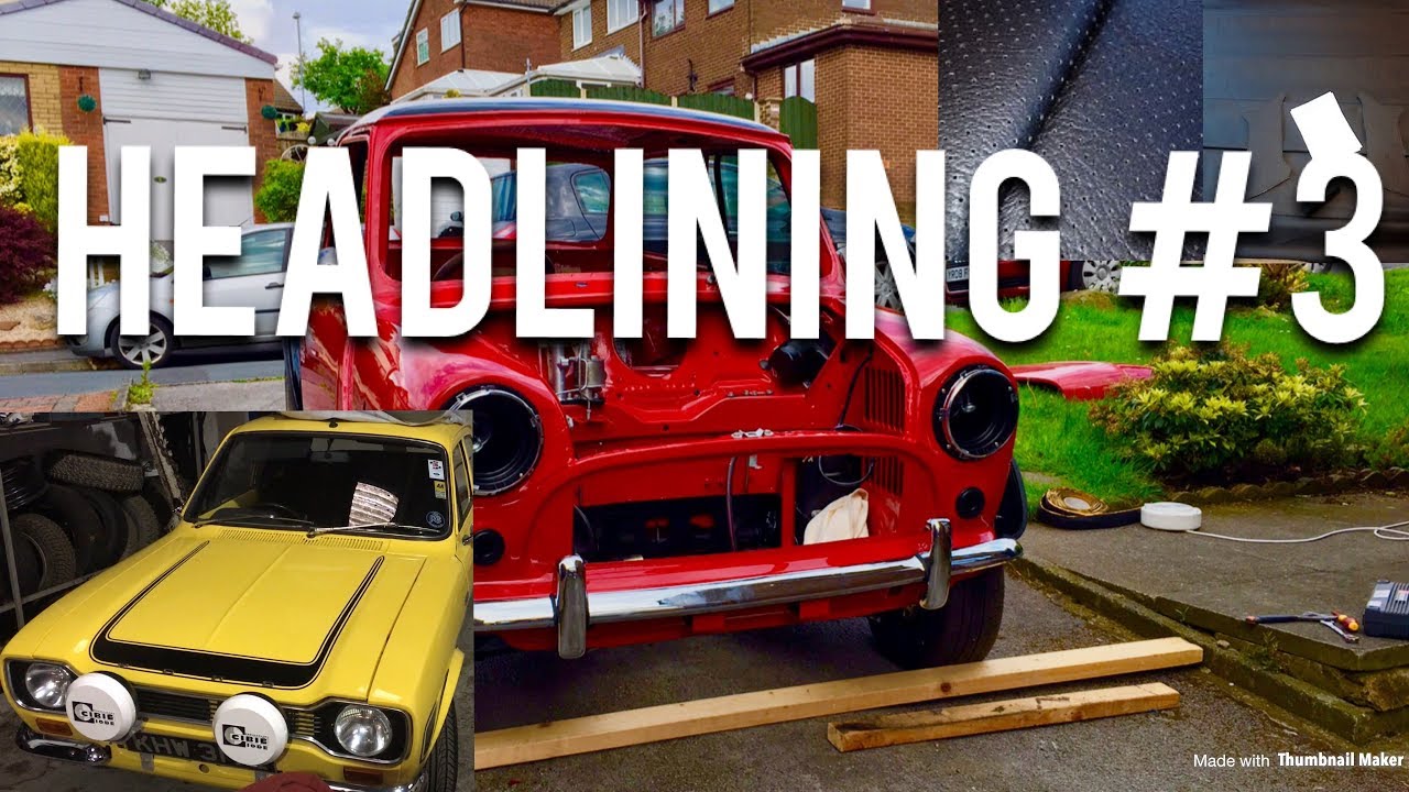 Classic Mini Restoration | Headlining Part 3 | Ft RS2000