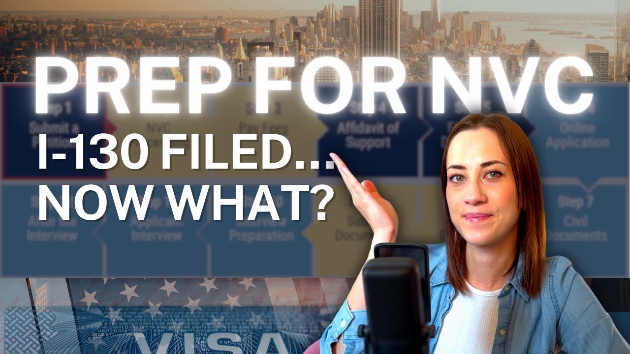 HOW TO PREPARE FOR NVC STAGE | Things you can do after filing I-130
