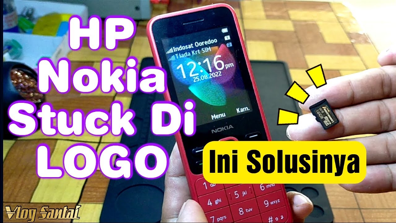 Memperbaiki HP Nokia Stuck Di Logo Dan Mati-mati