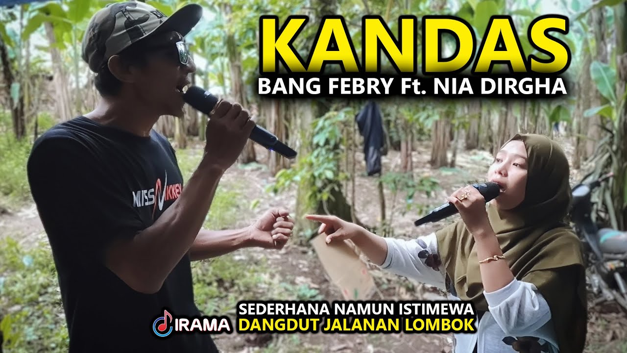 SEDERHANA NAMUN LUAR BIASA PENAMPILAN BANG FEBRY Ft.NIA DIRGHA DUET LAGU KANDAS VERSI IRAMA DOPANG