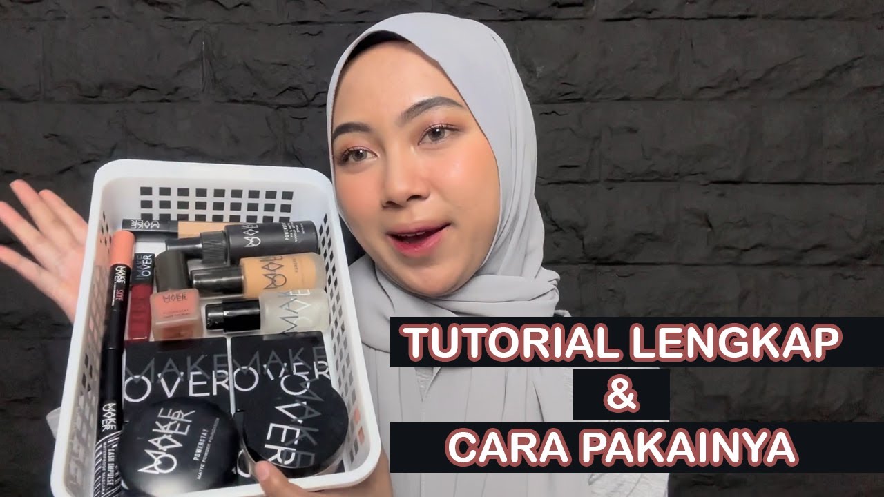 makeup make over one brand - tutorial make over pemula #makeover #reviewmakeover