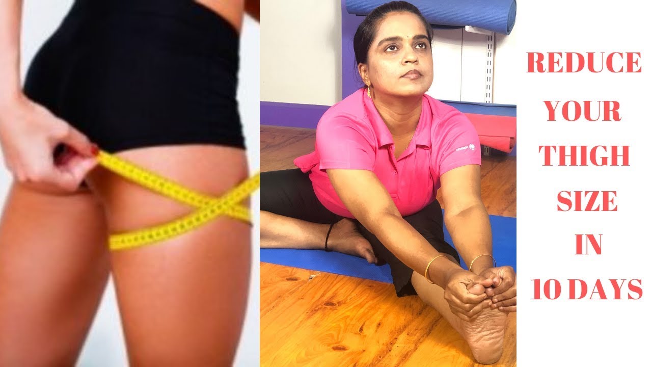Yoga For Reducing Thigh size/Toned Thighs/தொடை கொழுப்பை குறைக்க in Tamil By Dr.Lakshmi Andiappan