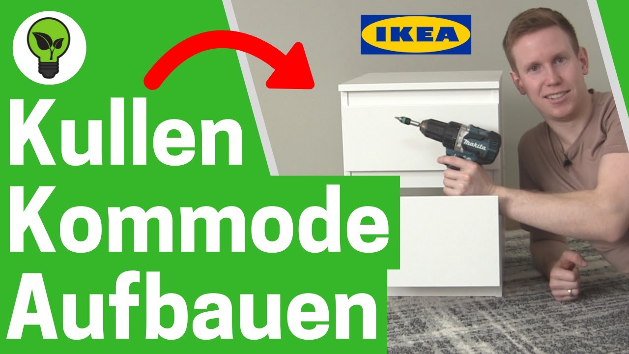 IKEA Kullen Kommode Aufbauen ✅ ULTIMATIVE ANLEITUNG: Wie Kullen Nachttisch mit Schubladen Montieren?
