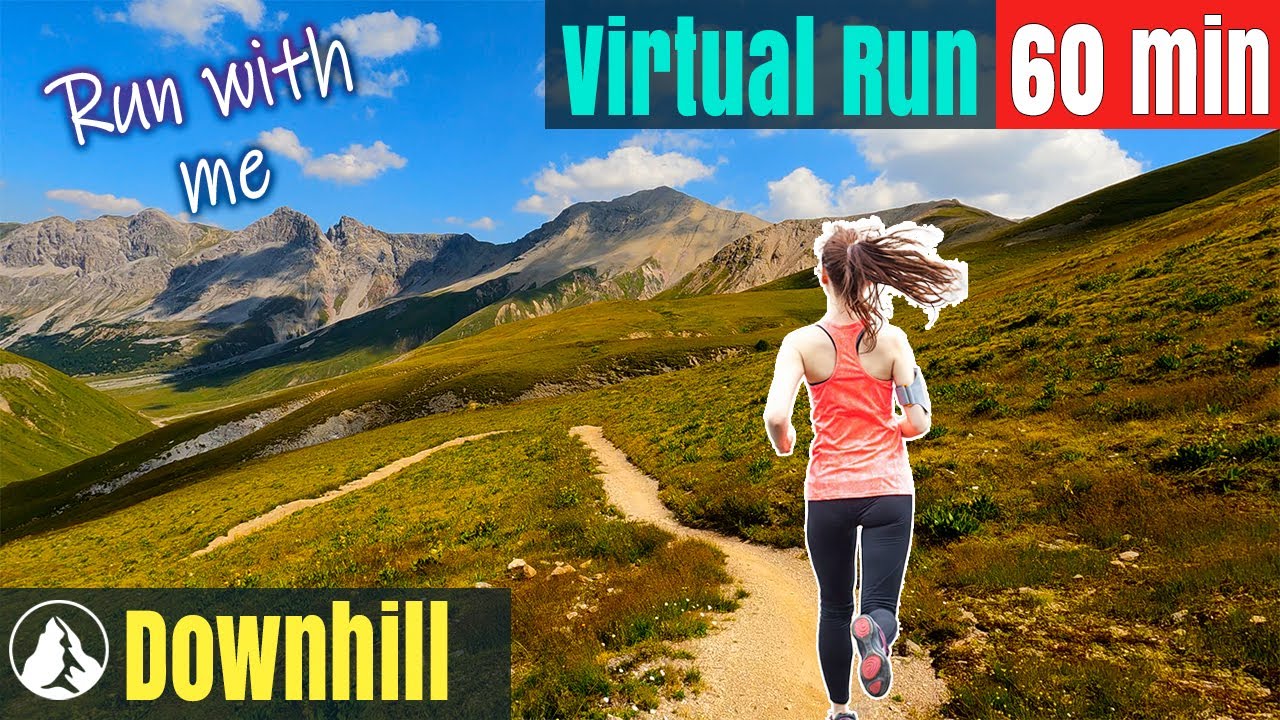 2022 Chaschauna Downhill | Trail Running Video für Laufband Training | Virtual Run #36