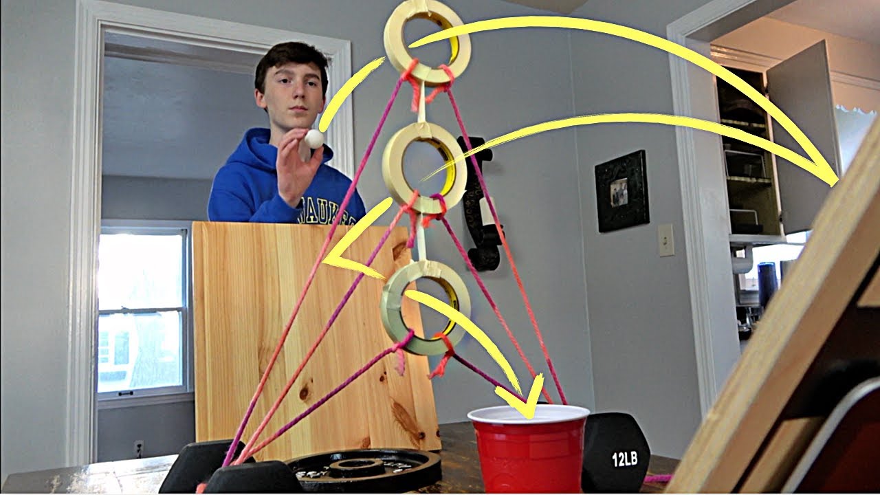Ping Pong Trick Shot Challenge | That's Amazing