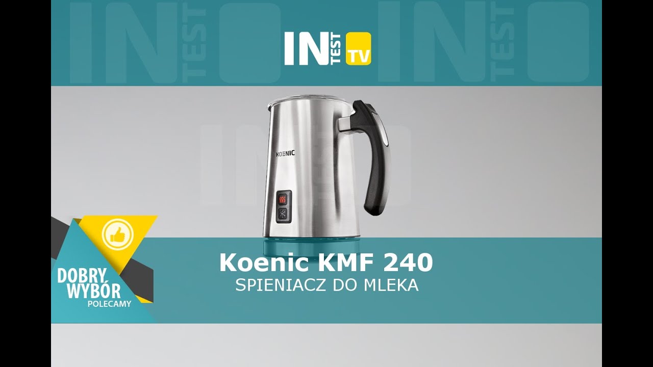 Koenic KMF 240 - Spieniacz - Recenzja - Test - PL - Polska - inTest