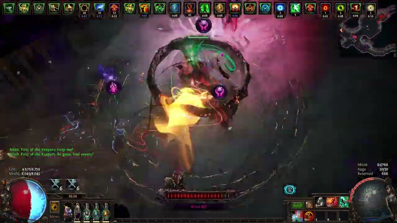 [3.27 Phrecia 2] Elehit Surfcaster - T17 Juiced Fortress Scarab Farm