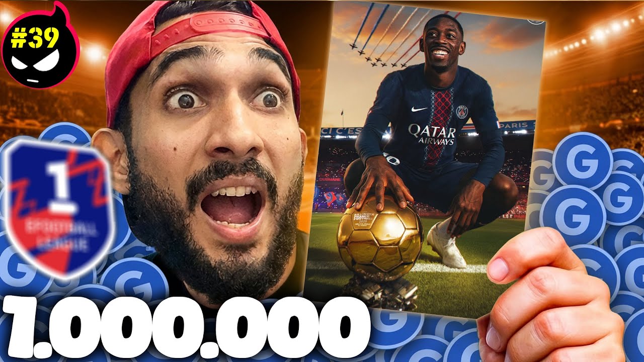 Dembélé Chegou pra virar Rei de Noob a Global no eFootball 26 Mobile