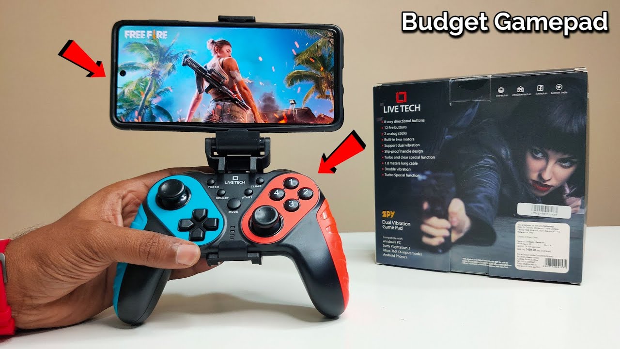 Budget Gamepad for Mobile, PC & TV Unboxing & Review - Livetech Spy Gamepad - Chatpat toy tv