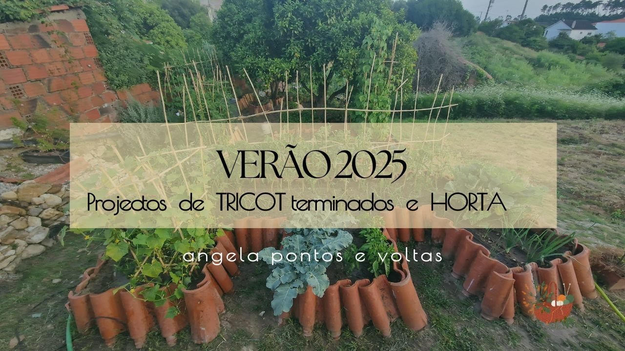 Projectos De TRICOT terminados & Horta