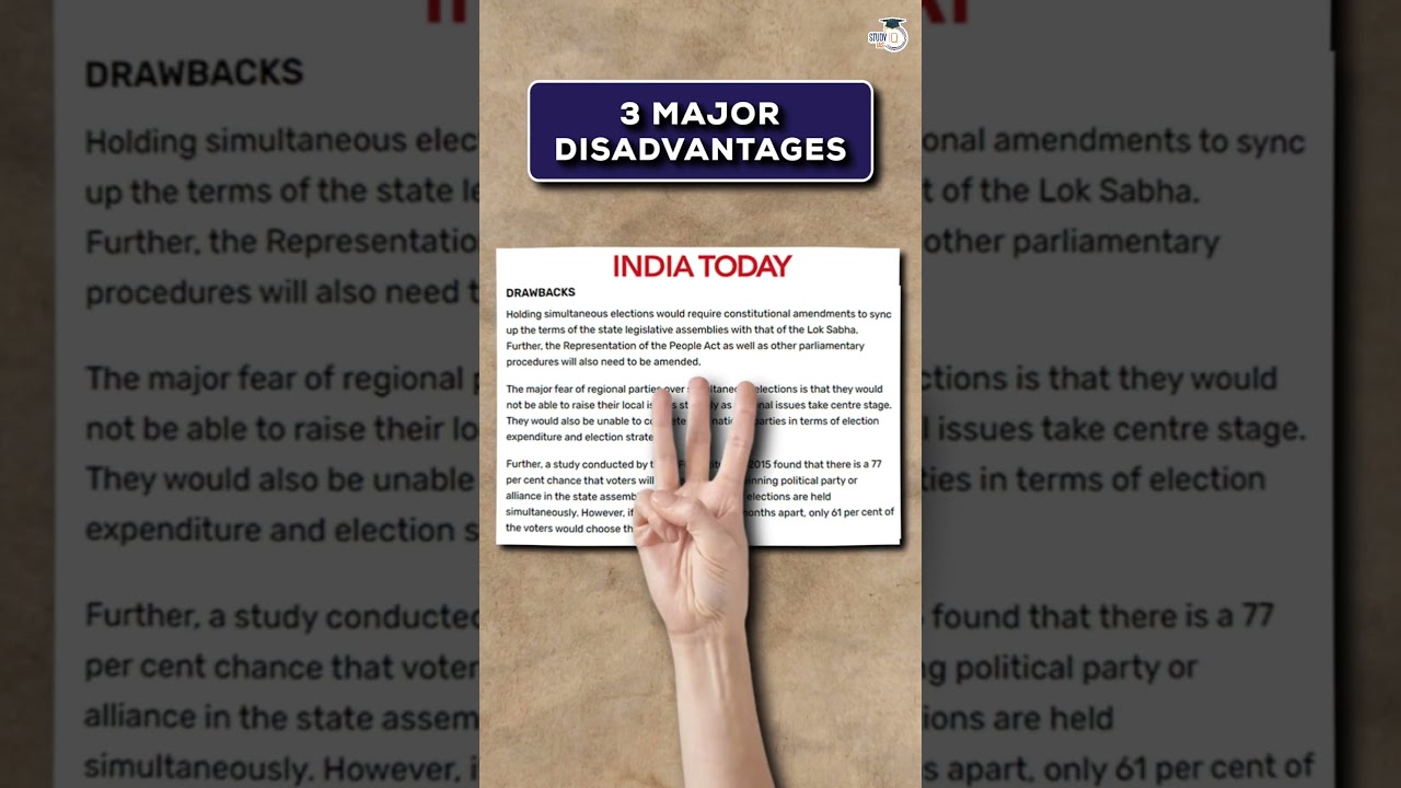 The Reality of One Nation One Elections #polity #UPSC #IAS #CSE #IPS