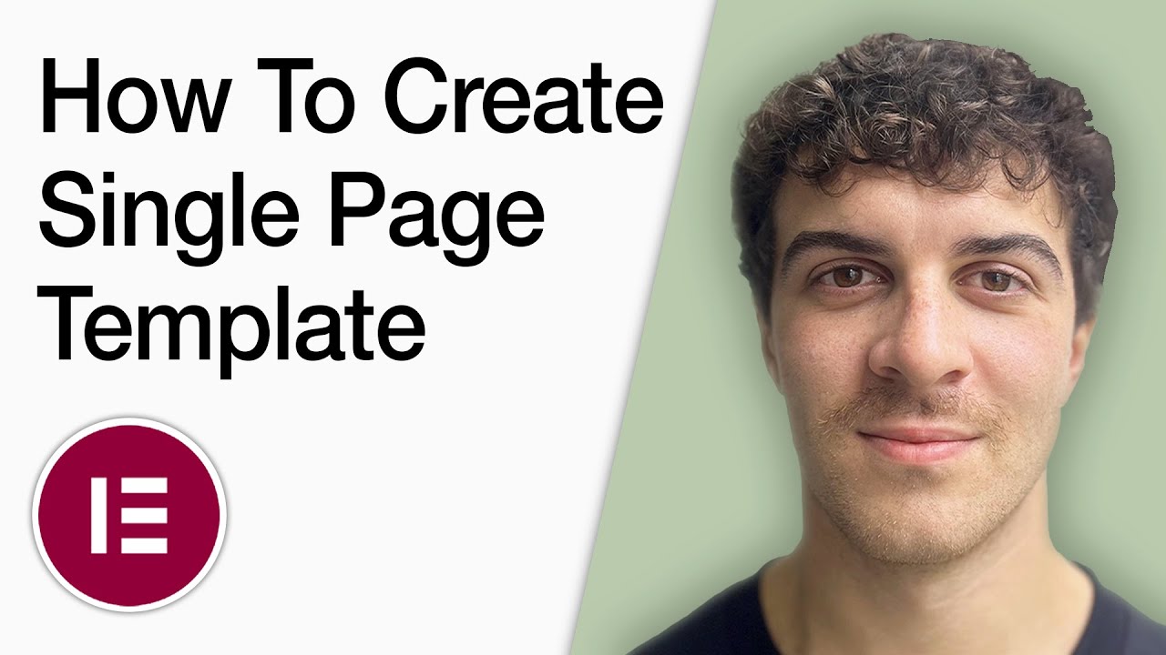 How To Create Single Page Template In Elementor Elementor Theme Builder (Full 2025 Guide)