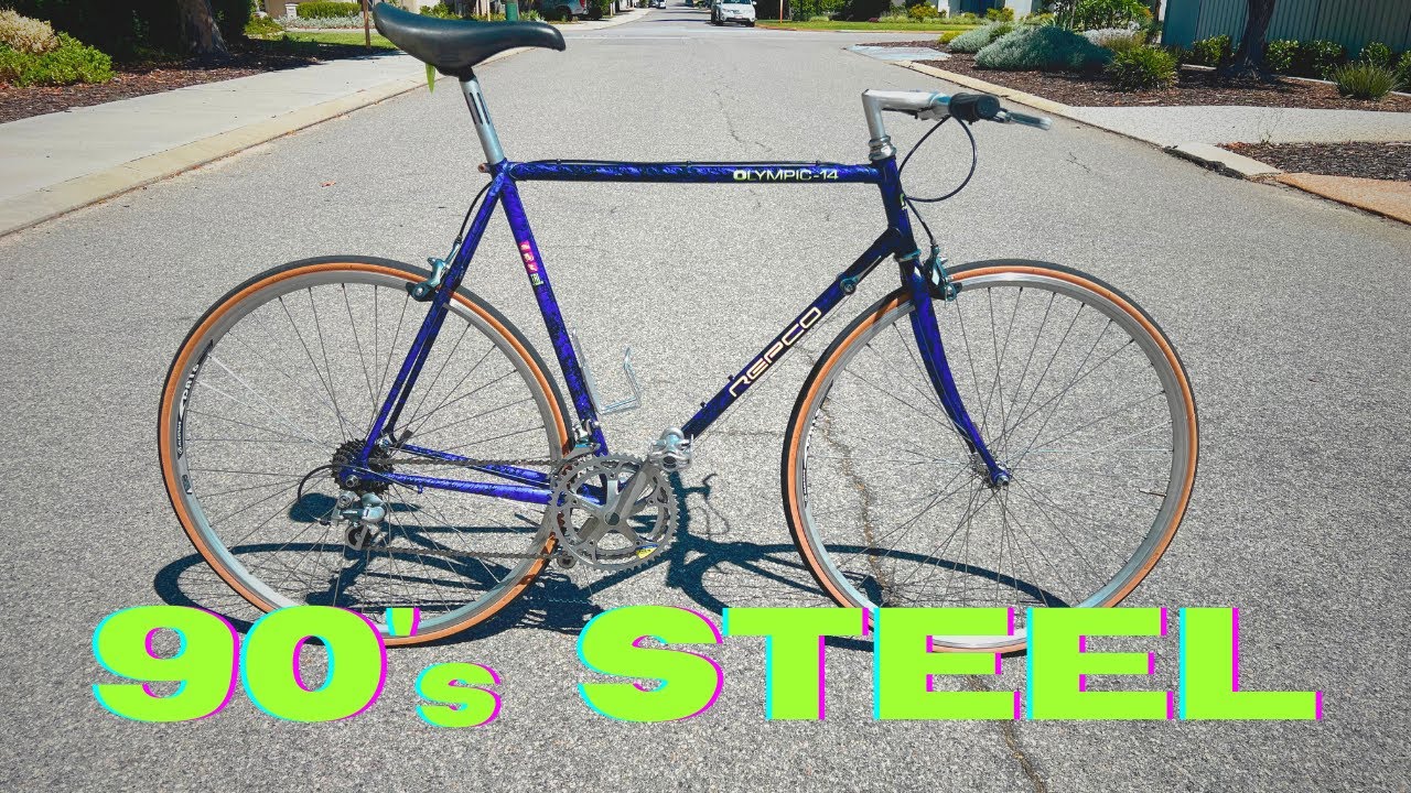 turning a cheap 90s bike into something fun again - flat bar conversion - restoration