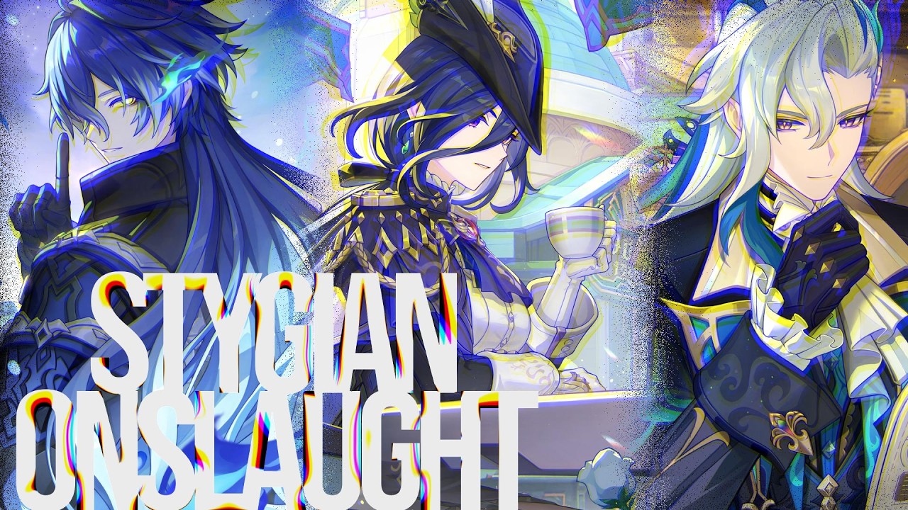 Luna IV Stygian Onslaught - Dire Clear - C6R1 Flins x C6R1 Clorinde x C1R1 Neuvillette