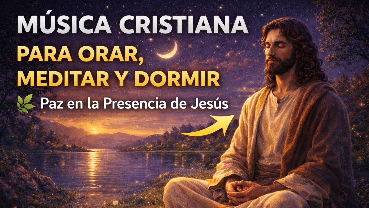 MÚSICA CRISTIANA PARA ORAR, MEDITAR Y DORMIR 🌿 Paz en la Presencia de Jesús