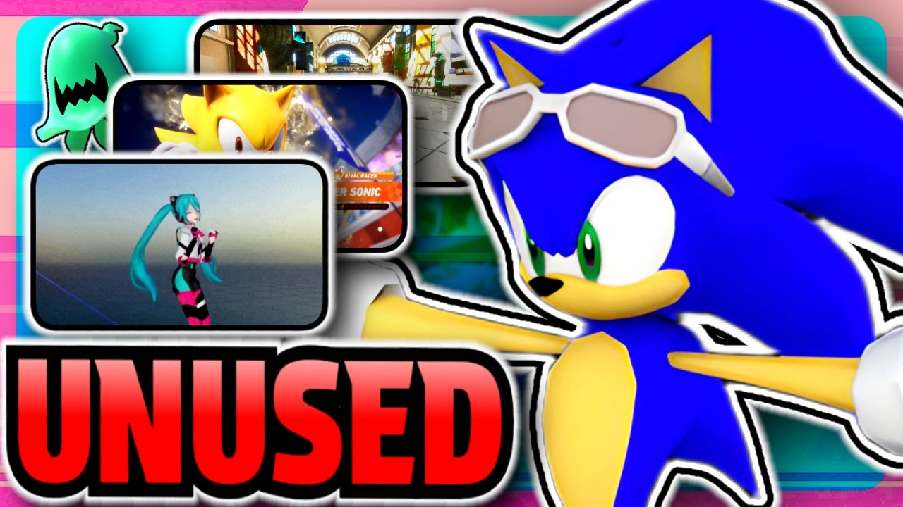 Sonic Racing: CrossWorlds' Beta & Unused Content