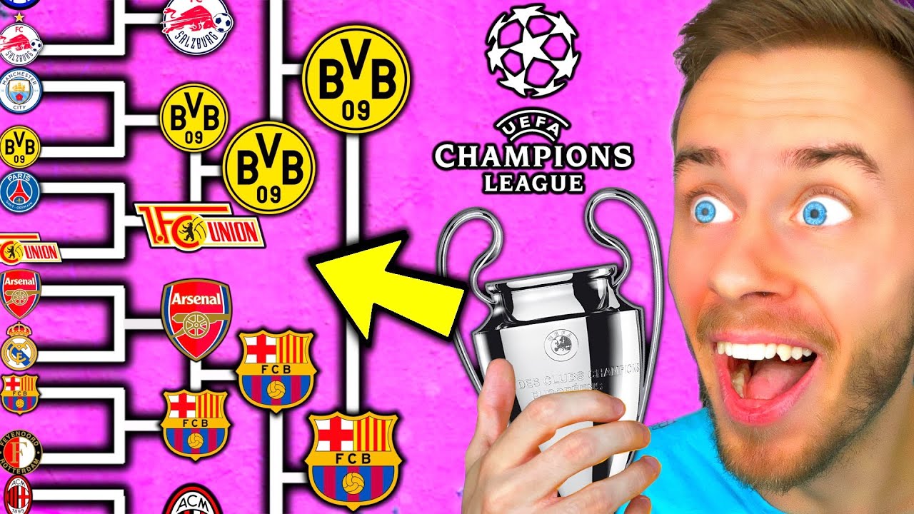 Ich habe die Champions League in FC 24 simuliert & DAS ist passiert! 👀⭐️