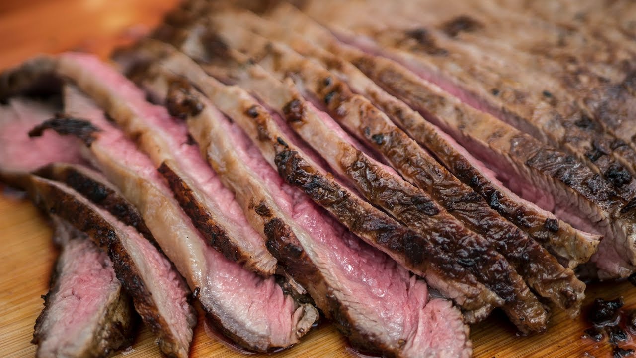 Grilled Flank Steak  -- Flank Steak Fajitas from scratch