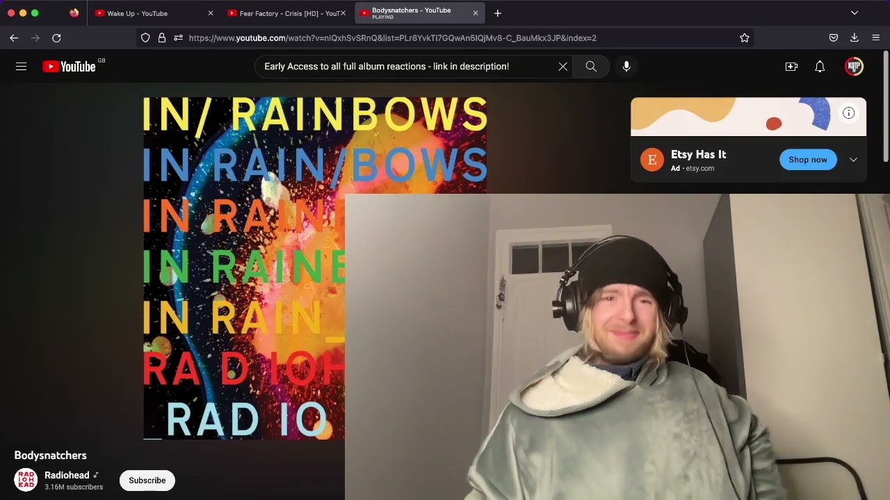 Radiohead - In Rainbows FULL Album Reaction