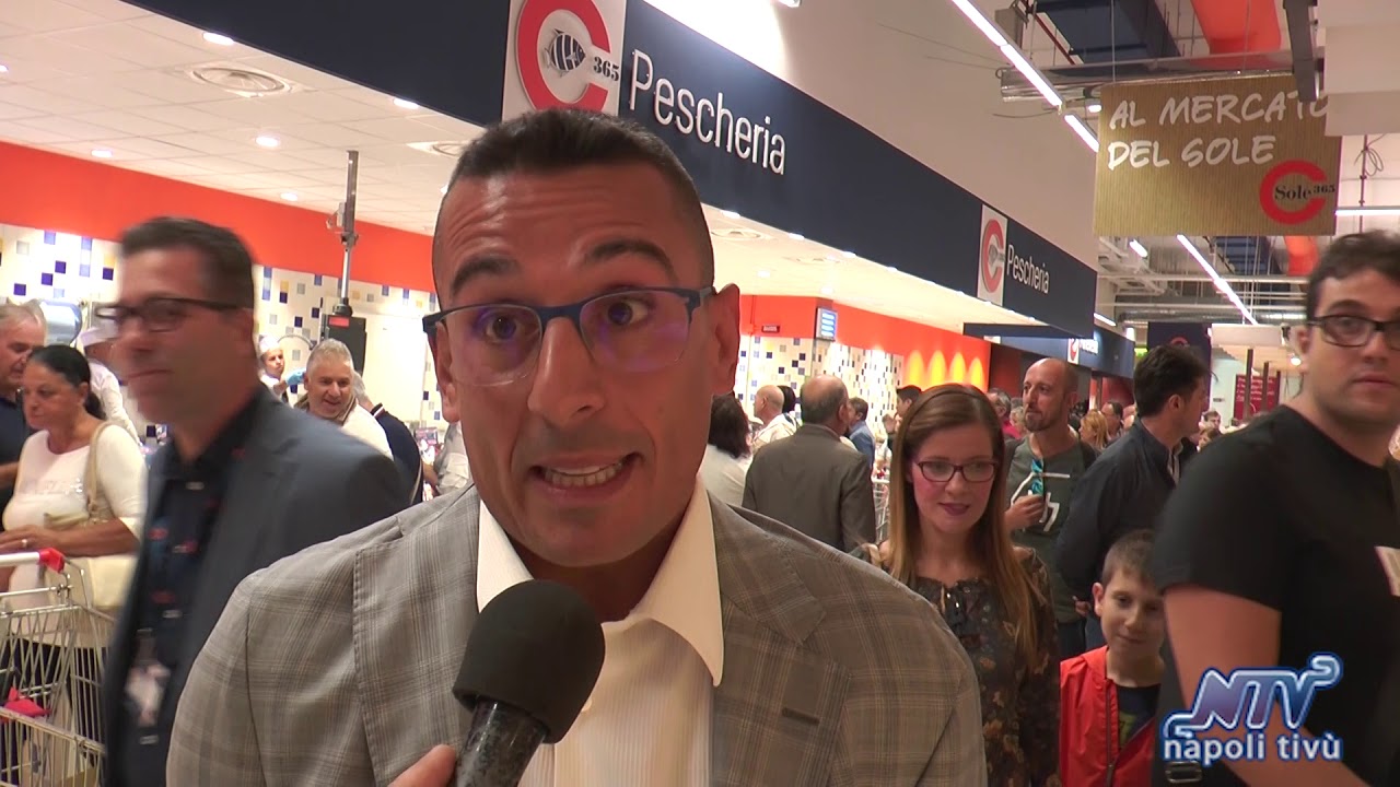 INAUGURAZIONE DEL SUPERMERCATO SOLE 365 A VIA ARGINE