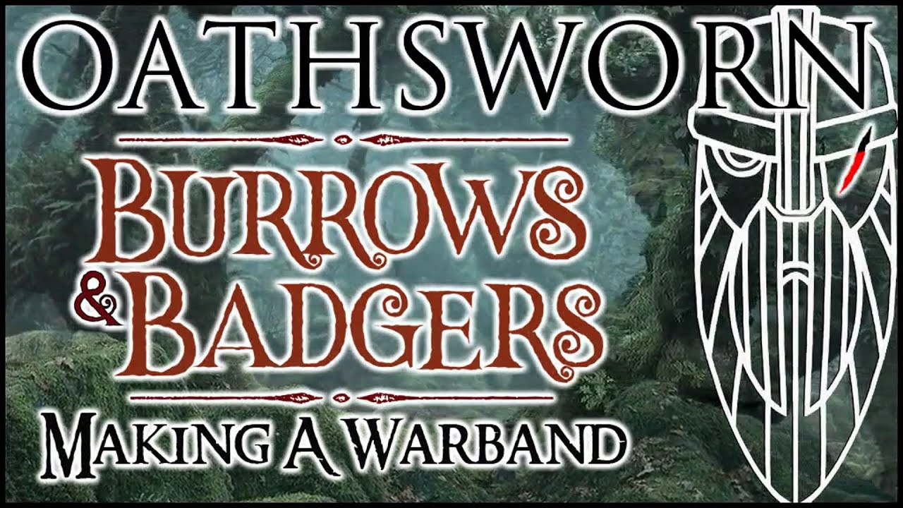 Burrows & Badgers rules part 1: Making a Warband