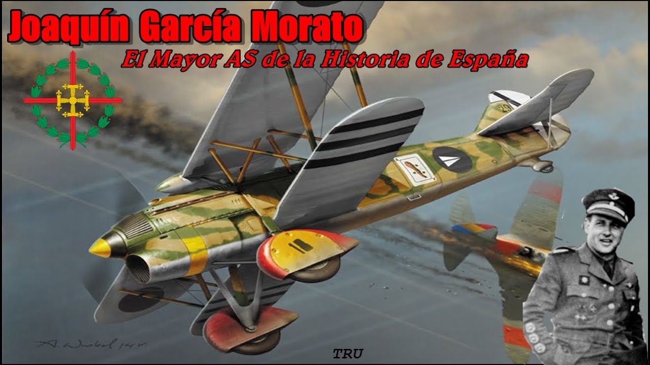 Joaquín García MORATO: El Mayor AS del Aire de la Historia de España! By TRU.