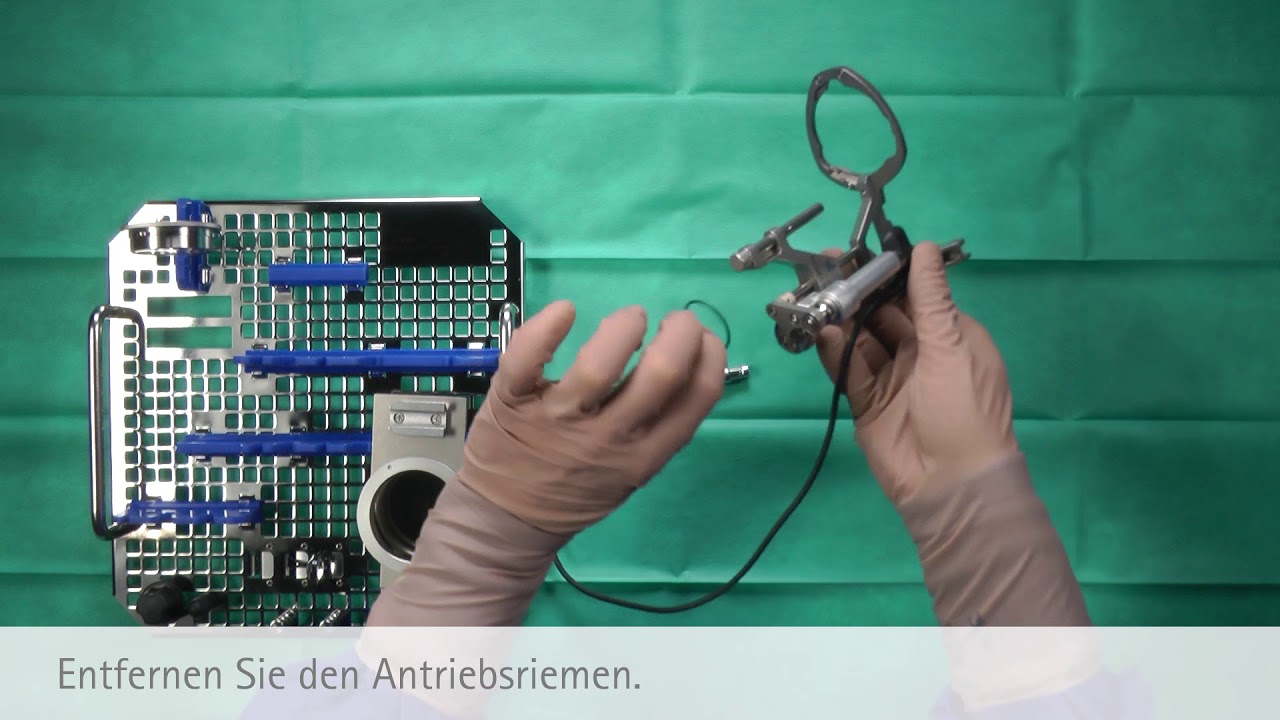 OCULUS BIOM&reg; 5cl, SDI&reg; 4c und WiFi HD Mini Lens (Tutorial 6/6, Deutsch: Zur Aufbereitung zerlegen)