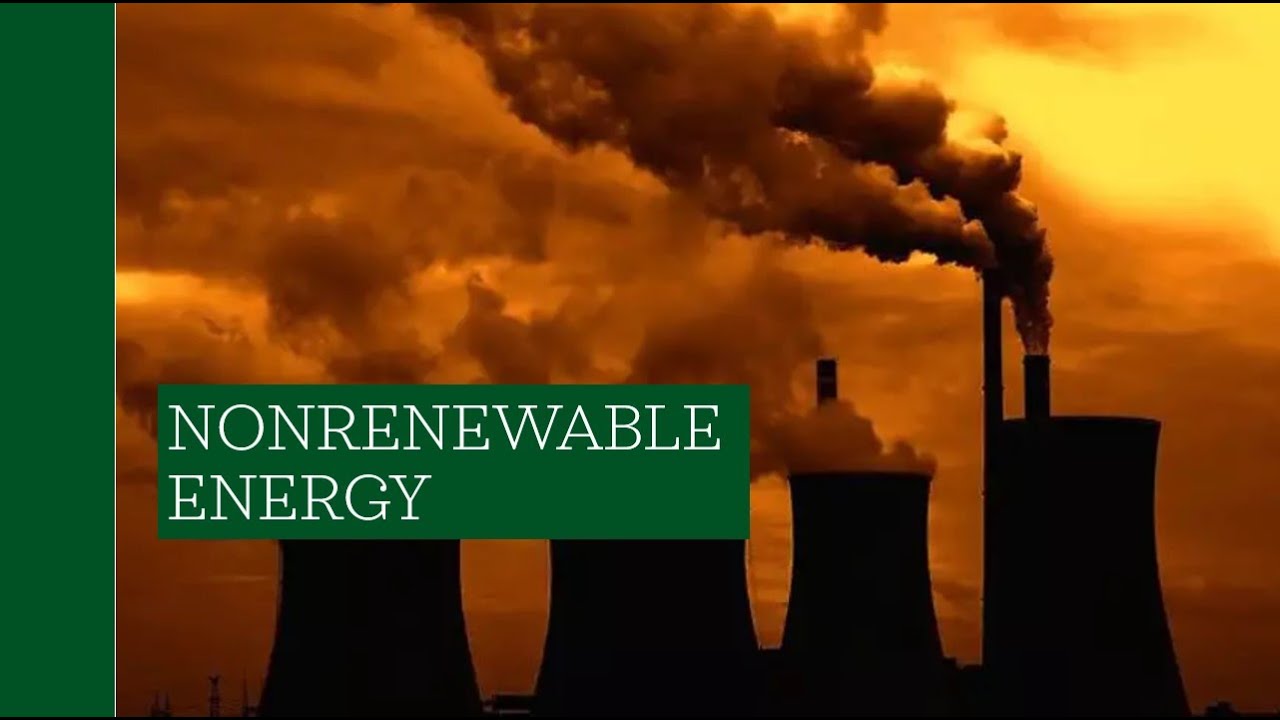 APES 6ii Nonrenewable Energy Resources Lecture