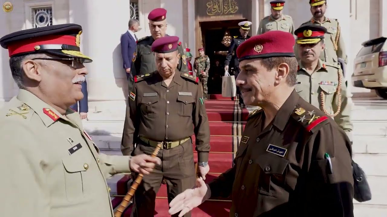 رئيس أركان الجيش يستقبل نظيره الباكستاني والوفد المرافق له
