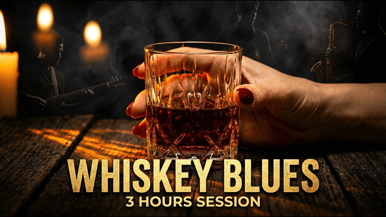 Whiskey Blues ∙ Late Night Love Music ∙ Smooth Instrumental for Intimate Moments 🥃🎸