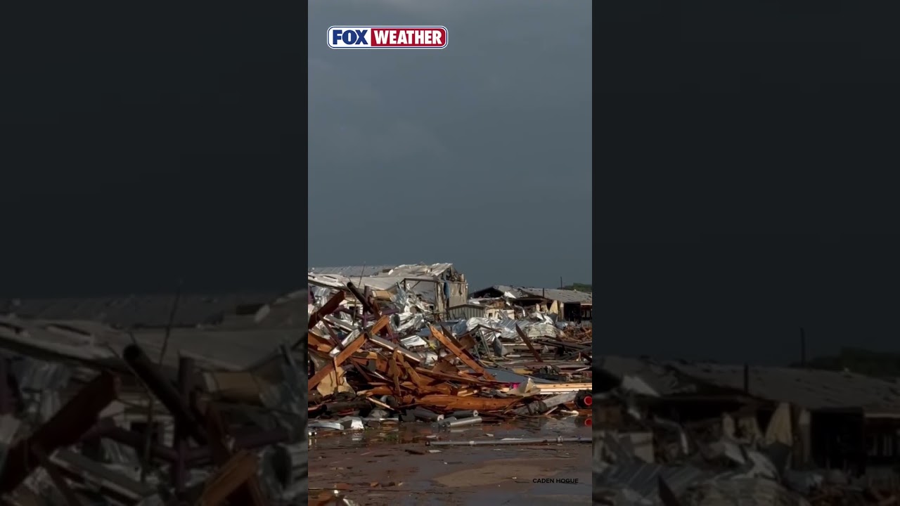 North Texas Tornado Leaves Major Damage in Mineral Wells