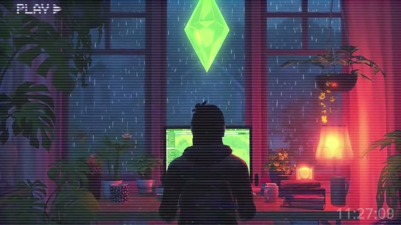 The Sims Lo-fi Remix: Life Simulation Game Piano Music for Studying, Chores & Late Night Relaxing