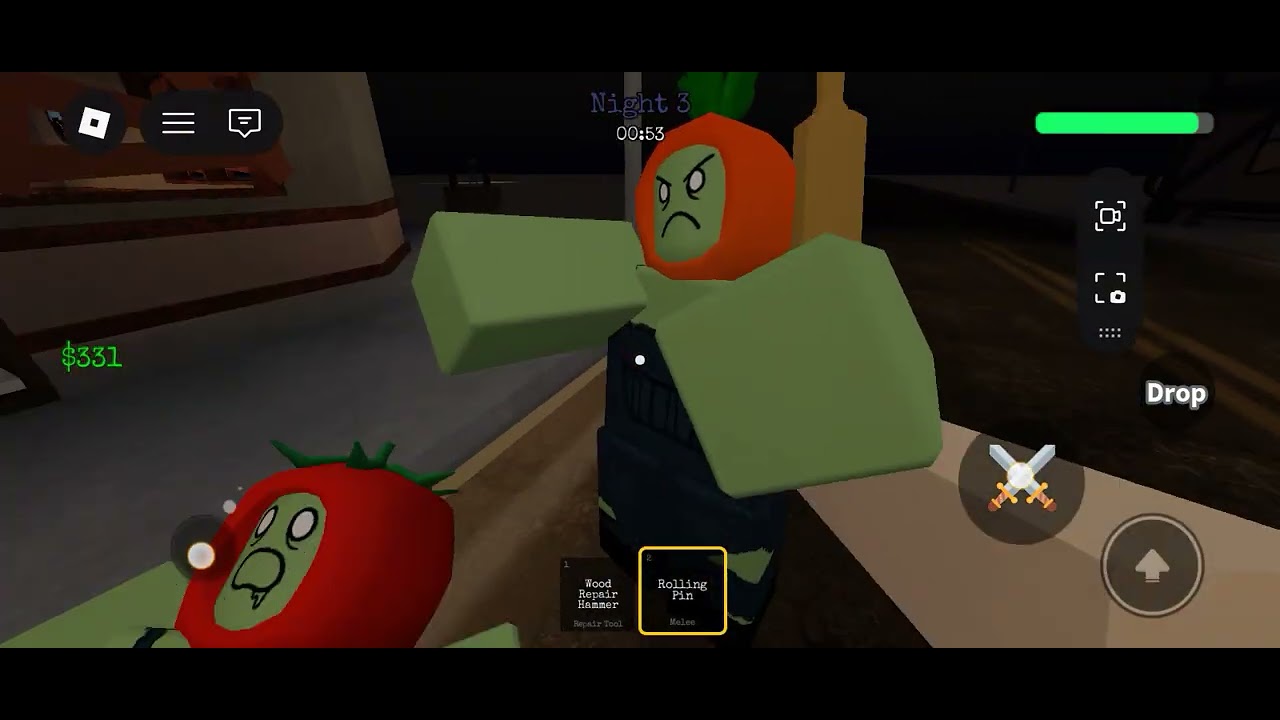 “Pie banao aur Zombies ko maro 😱 | Roblox Bake or Die’’Zombies ruk jao… pie almost ready hai 😂