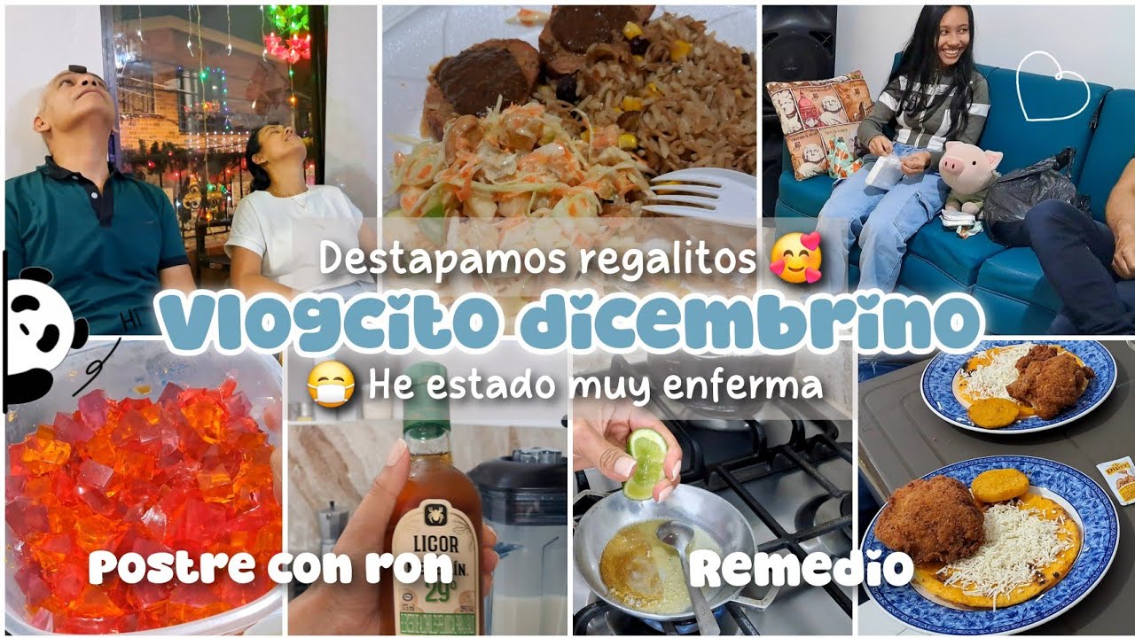 Así pasamos noche buena | la gripa me volteo AMA DE CASA 