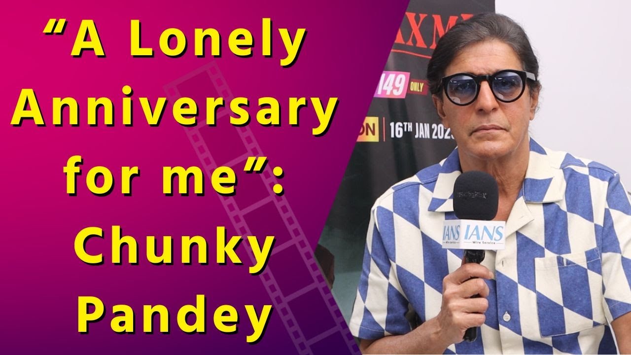 IANS Interview with Chunky Pandey about his Marriage Anniversary and Working Experience