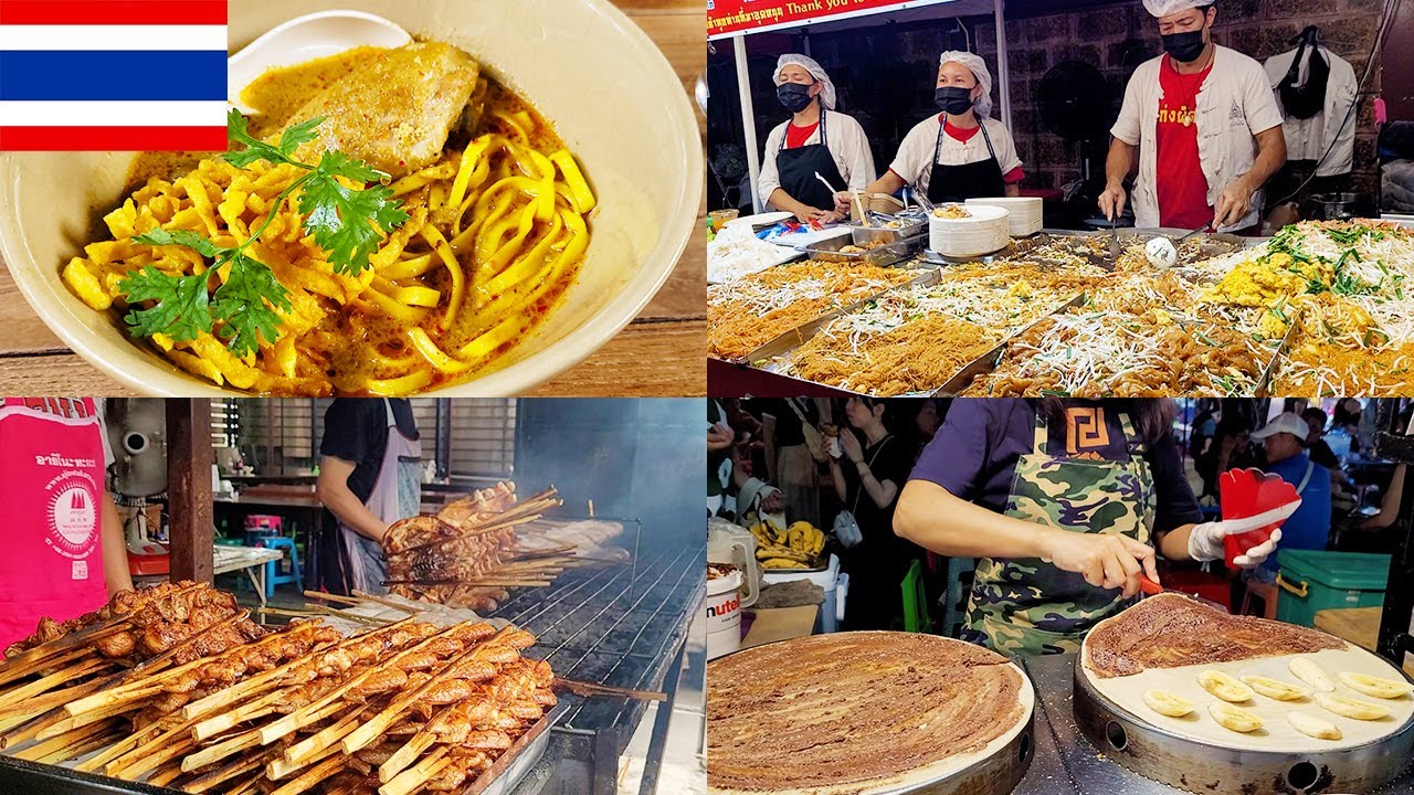 【完全保存版】タイのおすすめローカルフードまとめ🇹🇼 チェンマイグルメ食べ歩き
