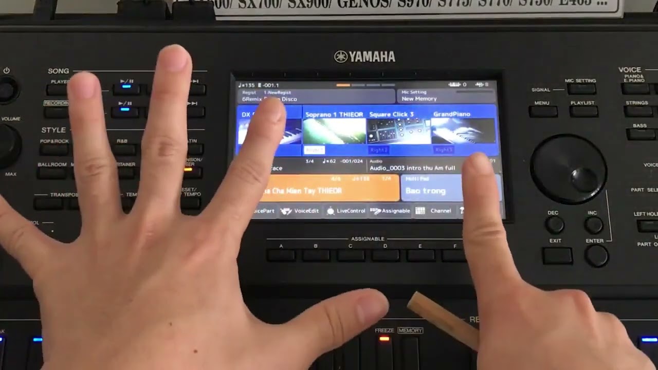 HƯỚNG DẪN ĐÀN SX700 HƯỚNG DẪN 10 TÍNH NĂNG CƠ BẢN NHẤT   || THIỆN ORGAN