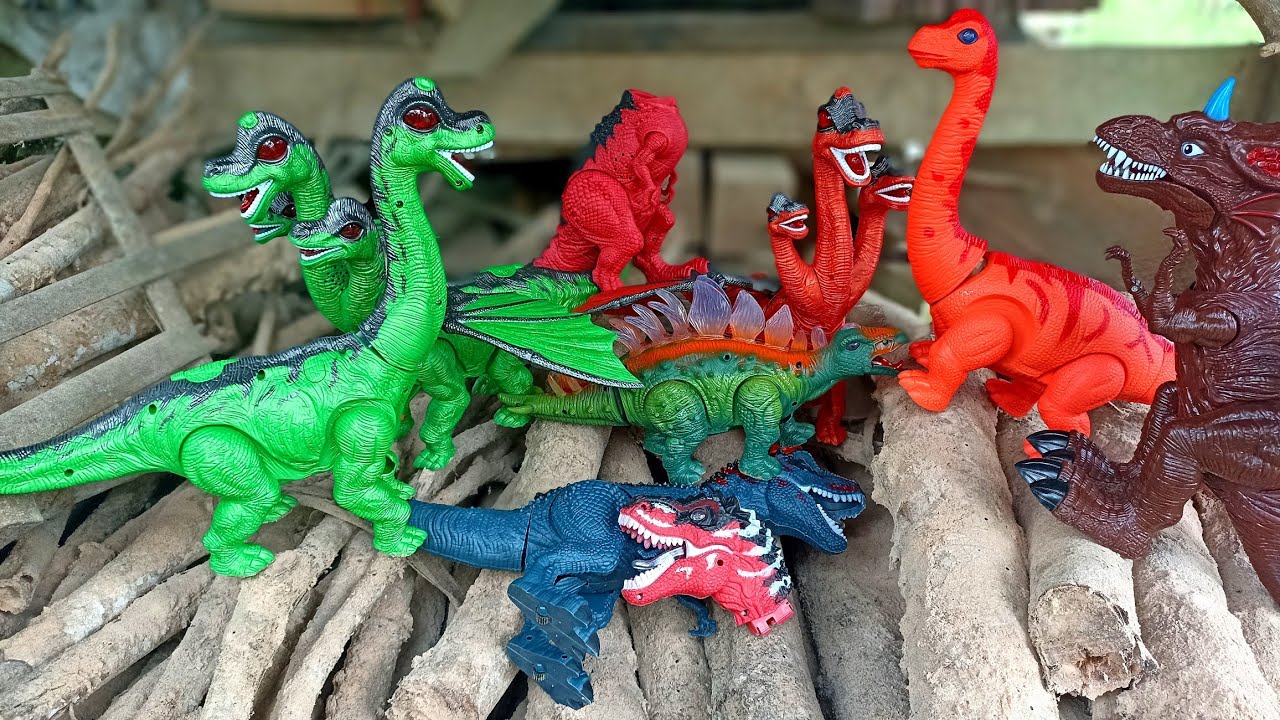 Dinosaurus Jurassic World Dominion: t-rex/ Brachiosaurus/ KingKong/ Godzilla/ Gorilla/ Kinggidorah