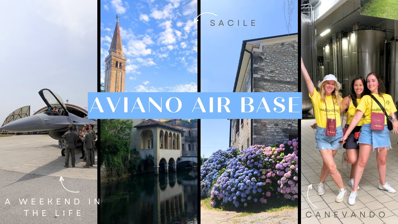 A June Weekend Living In Aviano, Italy | Sacile | Crud | Aviano Air Base | Canevando |
