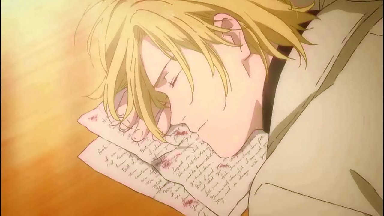 Banana fish Ash death reaction