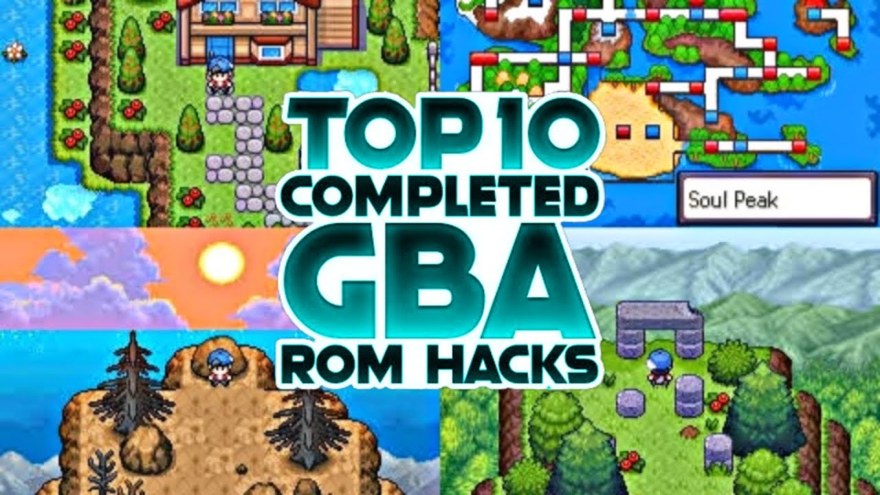 TOP 10 POKEMON GBA ROM HACKS OF ALL TIME | BEST POKEMON GAMES