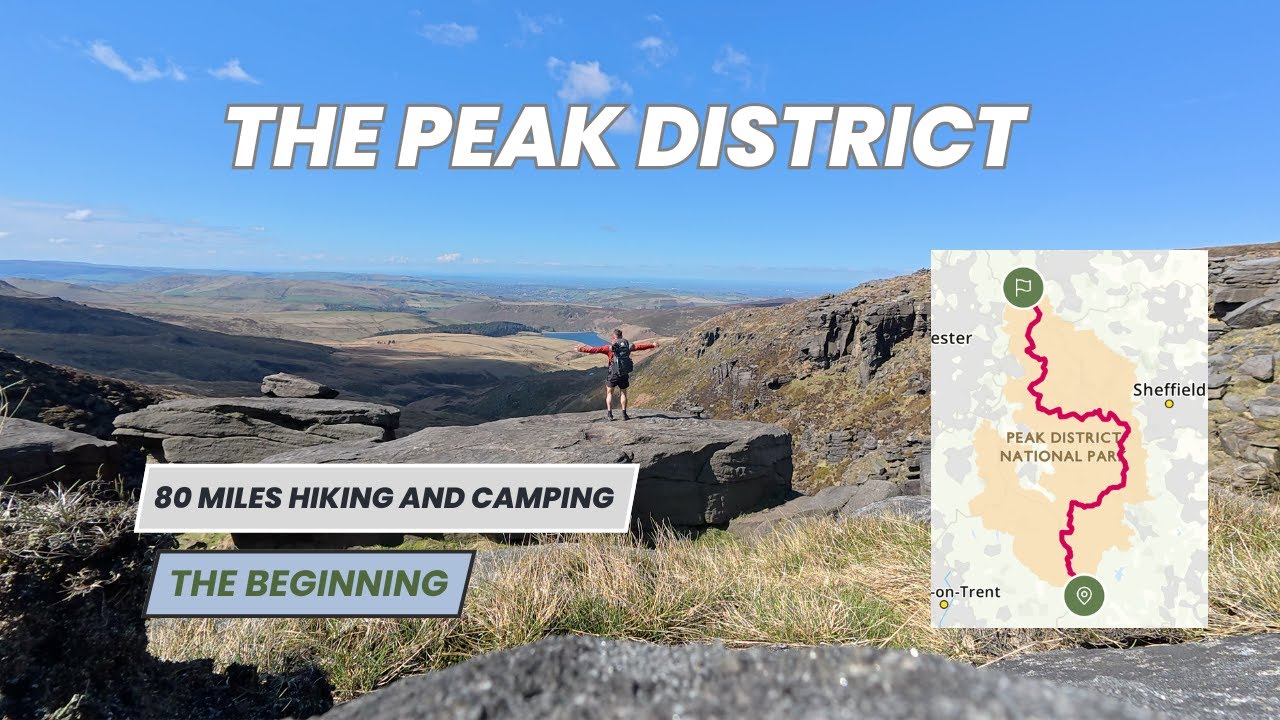Hiking 80 Miles across The Peak District alone!
