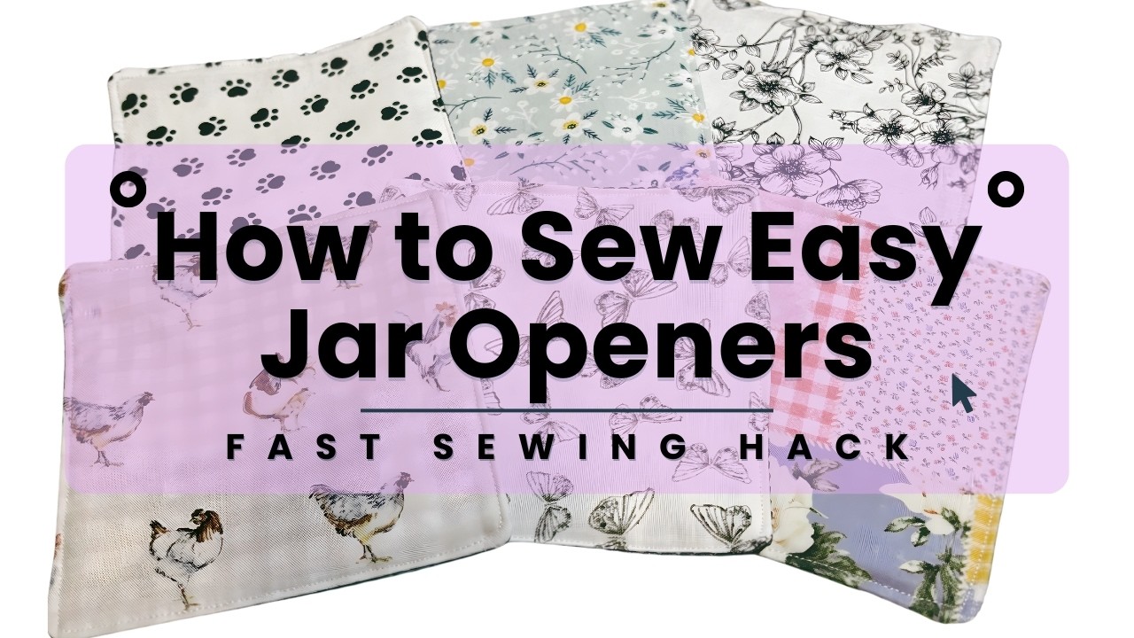 Easy Sewing Tutorial: Create a Handmade Jar Opener with This Time‑Saving Trick