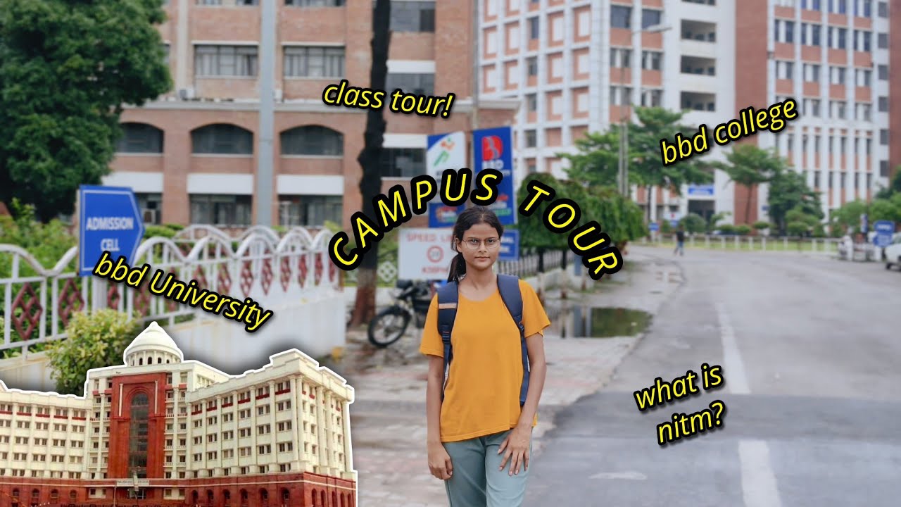 BBD UNIVERSITY campus tour| full tour of bbd University Lucknow #shivymishra