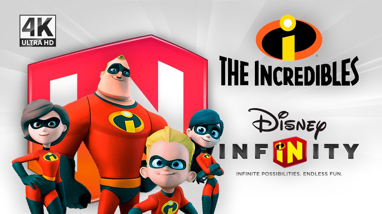 Disney Infinity 1.0 Gameplay | PC/4K 60FPS | The Incredibles | 100% Walkthrough | All Challenges